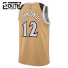 Dres Washington Wizards Tre Johnson III Nike 2025-26 City Edition Zlato Swingman - Dječji